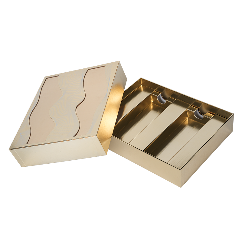 Hộp quà tặng dầu ăn hai cửa cứng nhắc