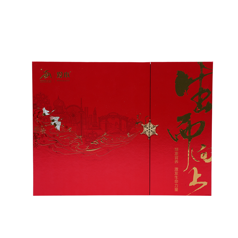 Hộp đóng gói bánh đôi cửa cứng