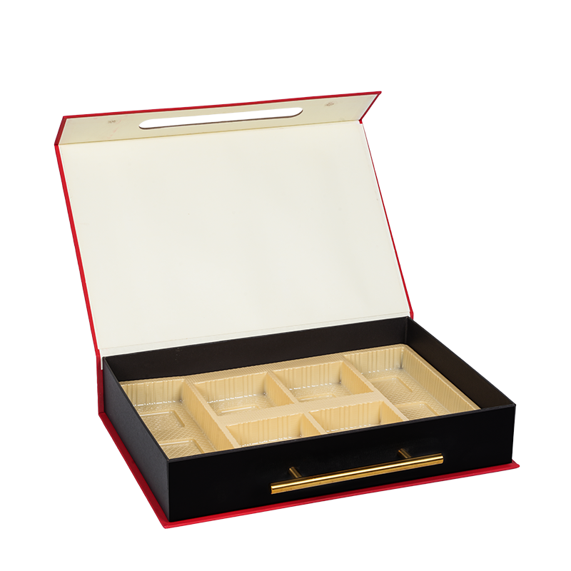 Hộp đóng gói bánh đôi cửa cứng