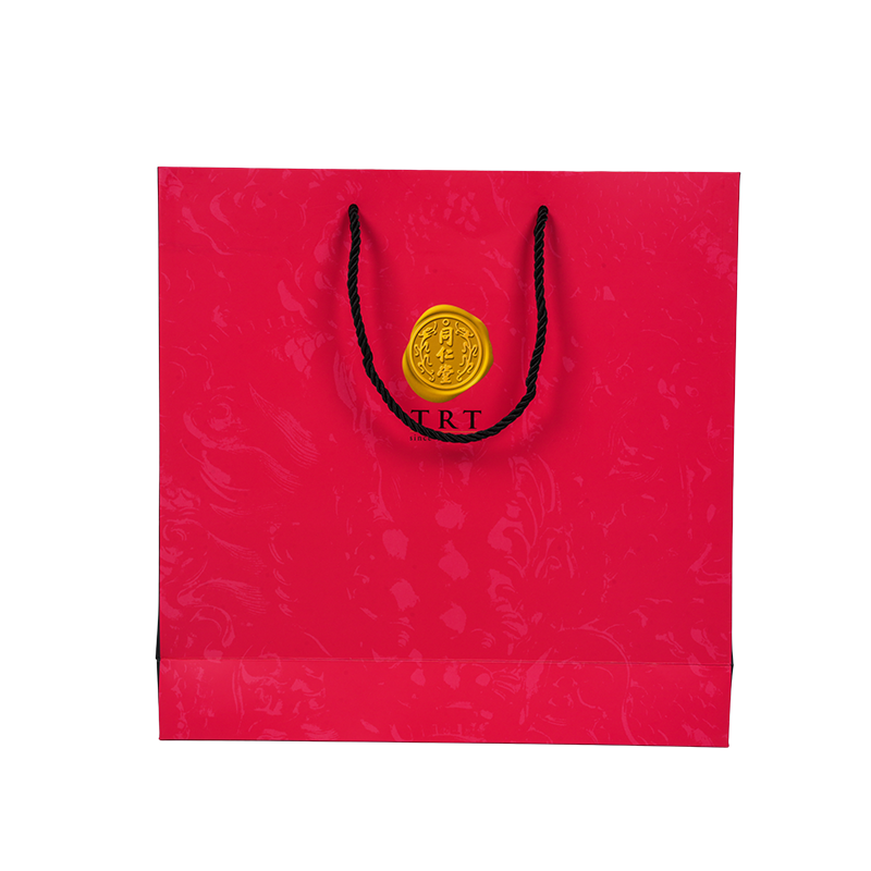 Túi đựng bìa cứng màu trắng kiểu dọc đựng thực phẩm bổ sung sức khỏe