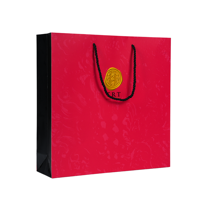 Túi đựng bìa cứng màu trắng kiểu dọc đựng thực phẩm bổ sung sức khỏe