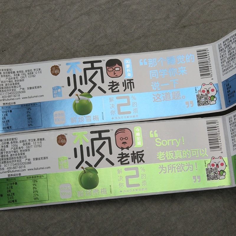 Nhãn dính giấy tráng