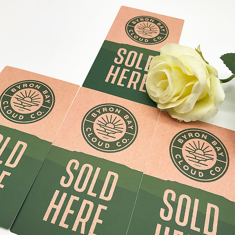 Nhãn dán kraft cấp thực phẩm – nhãn hiệu bánh & bán lẻ