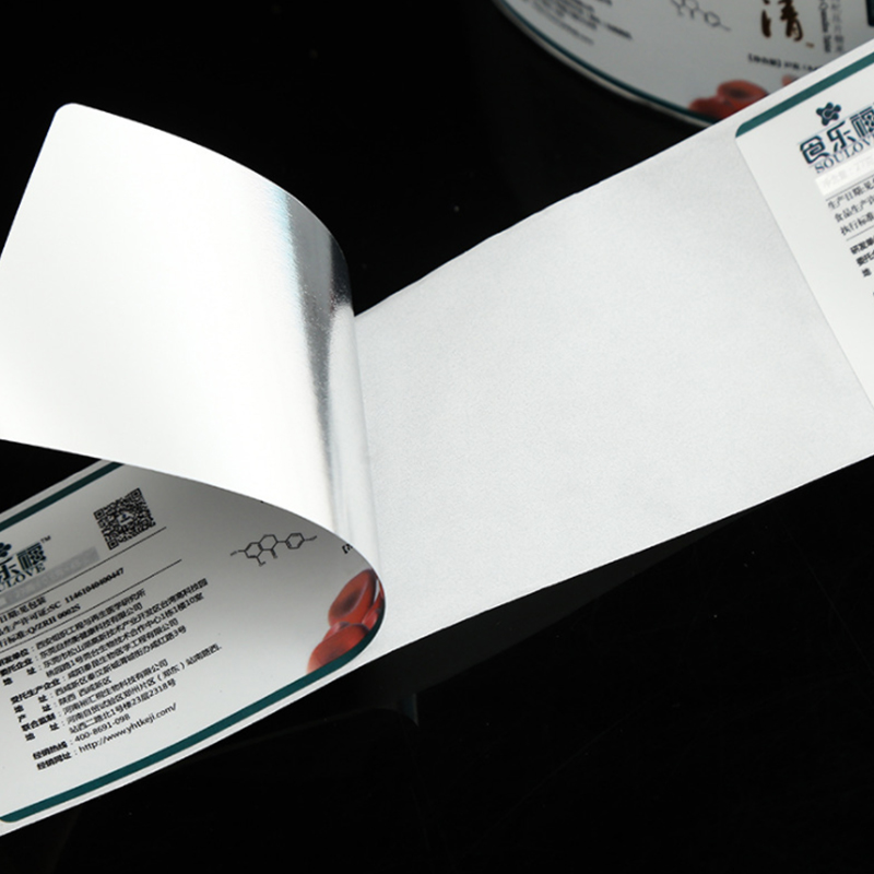 Nhãn tự dính cho thực phẩm bổ sung sức khỏe